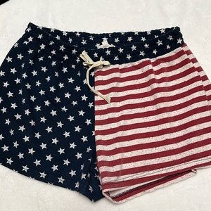 Stars & Stripes America Draw String Shorts
